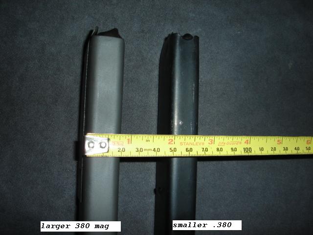 30 Round Magazine for M-11A1/M12 .380 ACP, Smaller Mag well